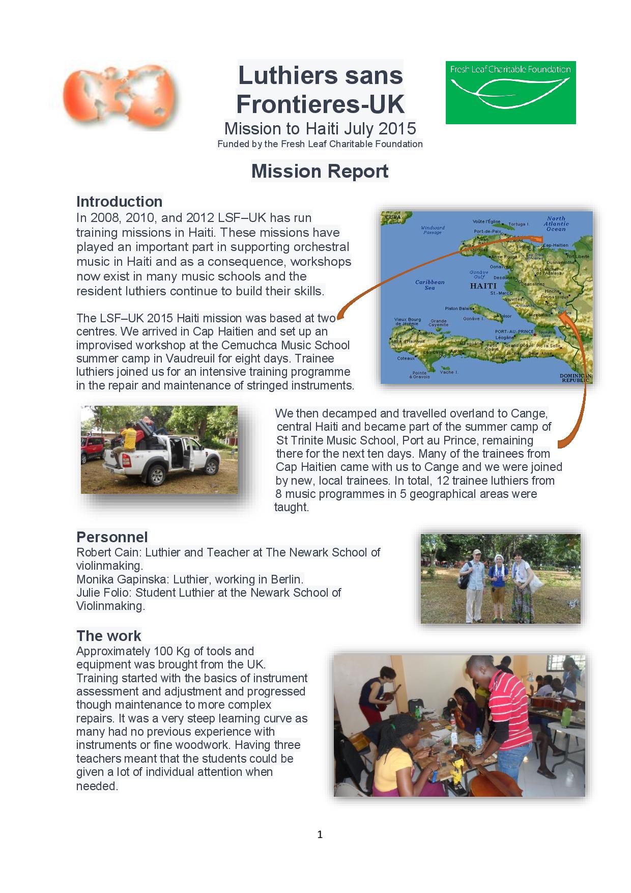LSF UK Haiti 2015 Mission Report-page-001